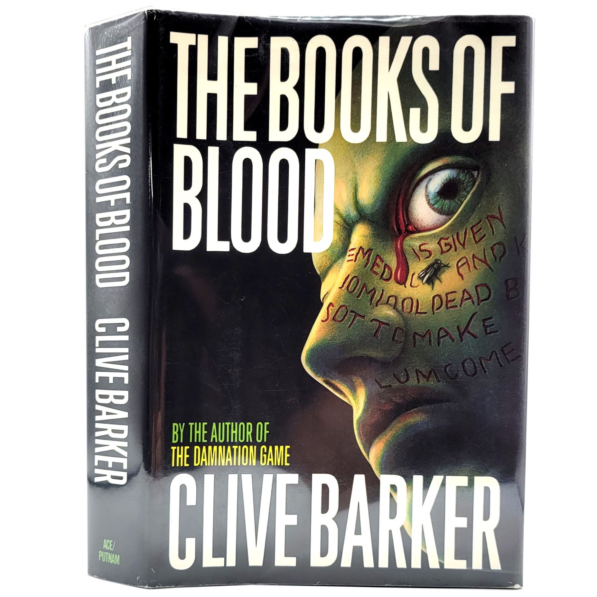 The Books of Blood SIGNED and ENSCRIBED by Clive Barker on Memento Mori Books