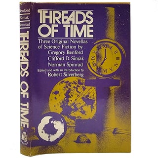 Item #893 Theads of Time, The Marathon Photograph, and Riding the Torch. Gregory Benford,...