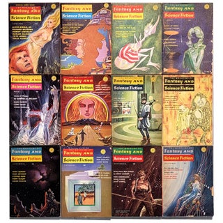 Item #912 Magazine of Fantasy and Science Fiction [Complete 1968 in Twelve Volumes]. Joseph W....