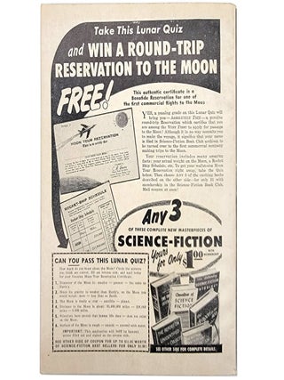 The Original Science Fiction Stories (Volume 8, Number 4) January 1958: Novelettes include The Wild Ones, The Better Egg, and Death Wish. Short Stories Prime Commandment, and Dangerous Weapon.